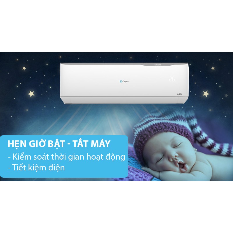 Điều hòa Casper inverter 12000BTU 2 chiều GH-12TL32