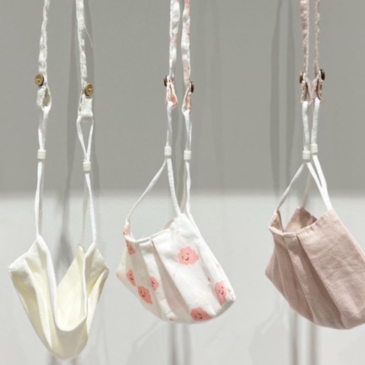 KHẨU TRANG VẢI LINEN - HOẠ TIẾT / PATTERN LINEN MASK/ hi.apetit