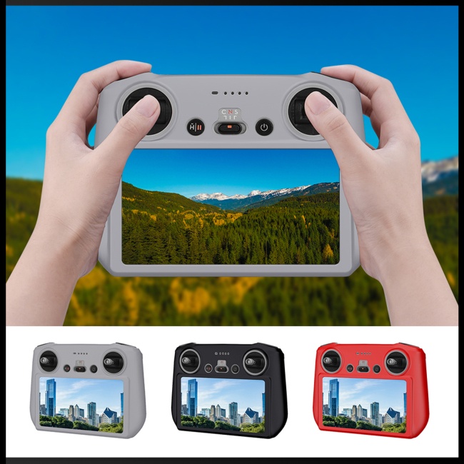Vỏ Bảo Vệ Điều Khiển Từ Xa Bằng Silicon Chống Trượt Chống Bụi Cho Dji Mini 3 Pro