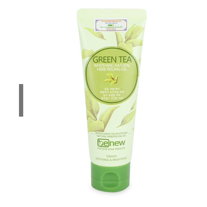 Tẩy da chết trà xanh Benew Green Tea Peeling Gel GP95