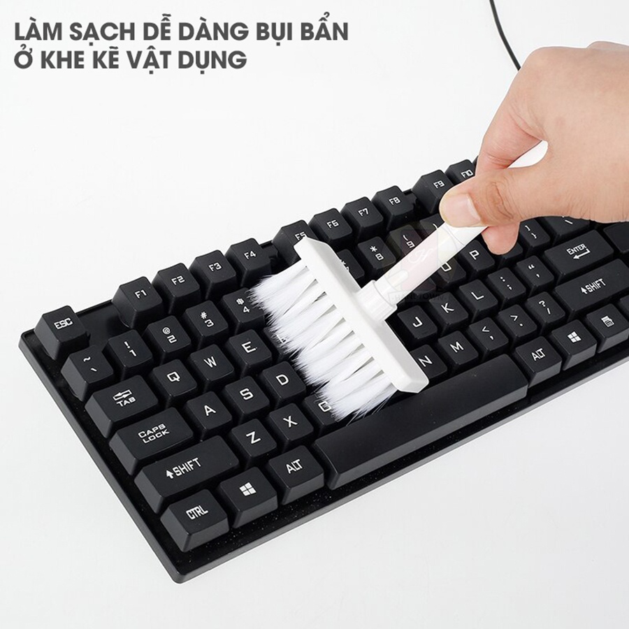 Bộ vệ sinh bàn phím máy tính laptop - vệ sinh tai nghe - vệ sinh airpod - làm sạch chân sạc lỗ loa điện thoại