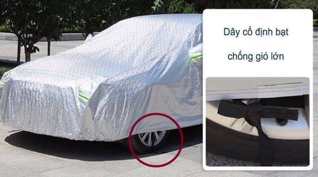Bạt Phủ Xe Hơi Tráng Nhôm ( Hàng Loại 1 ) | BigBuy360 - bigbuy360.vn