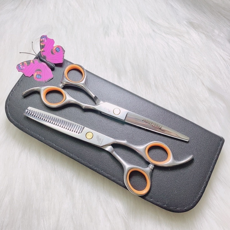 Bộ Kéo Cắt Tóc Tại Nhà Cho Gia Đình, Học Viên Học Nghề Freelander 6.0 Inch Barber Home Haircut Scissors