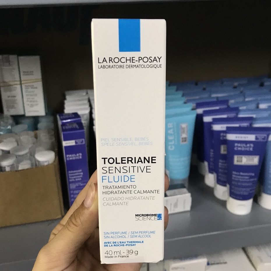 Sữa dưỡng LA ROCHE-POSAY Toleriane Sensitive Fluide Moisturiser làm dịu & bảo vệ da nhạy cảm 40ml