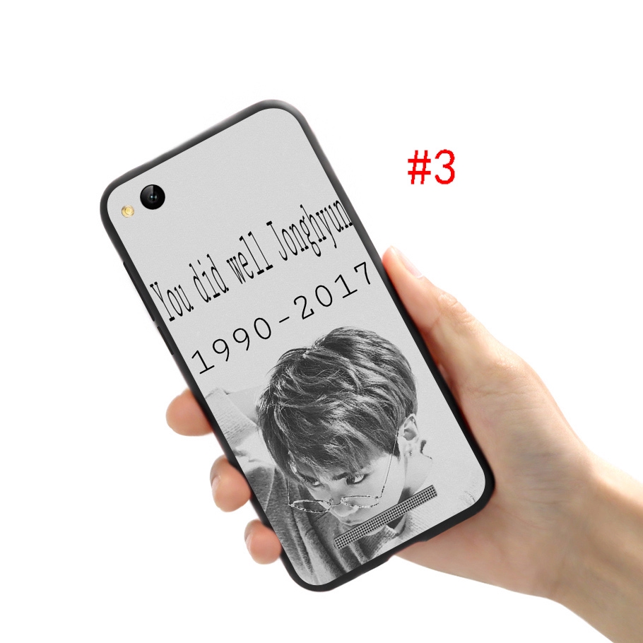Ốp Điện Thoại Silicon Dẻo In Hình Kim Jonghyun Cho Xiaomi Redmi 5 5a 6a 7 7a 8a 5 Plus