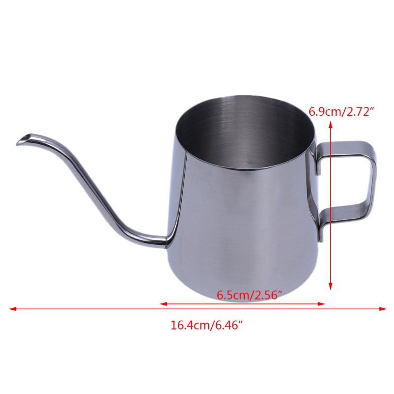 Ấm Pha Cà Phê Cổ Ngỗng Bằng Thép Không Gỉ