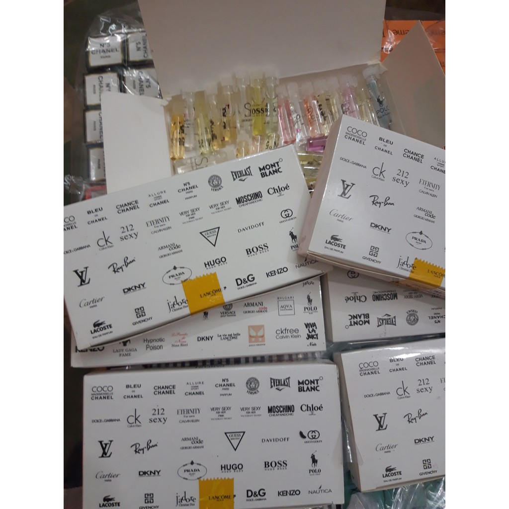 mua Bộ 20 chai mini tang 10 chai mini Nước hoa Dùng Thử 20 Mùi Rất Thơm | BigBuy360 - bigbuy360.vn