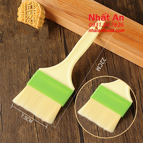 Cọ quét xanh lông vàng (Có 3 size)
