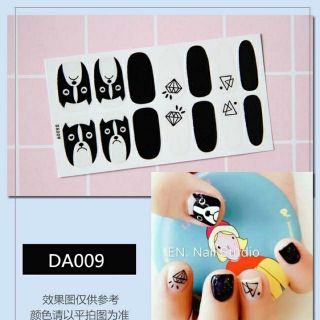 Set 12 miếng dán móng tay cute