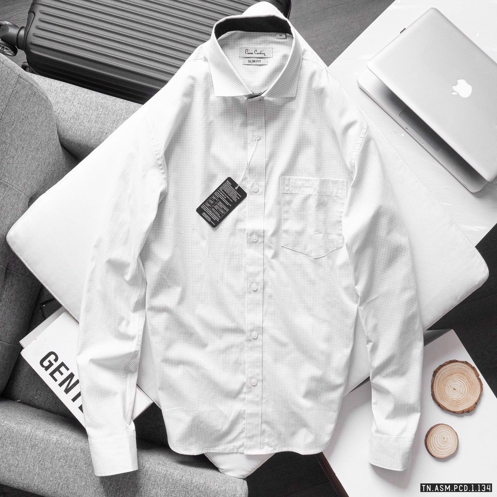 Áo sơ mi nam Pierre Cardin An Phước tay dài có túi công sở, chất vải cao cấp, mềm mát 6 màu | BigBuy360 - bigbuy360.vn