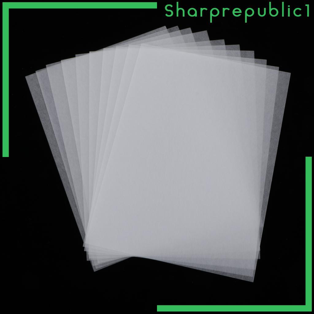 [shpre1] 10 Pieces of Clear Shrink Wrap Sheets of Shrink Wrap Paper for DIY Crafts