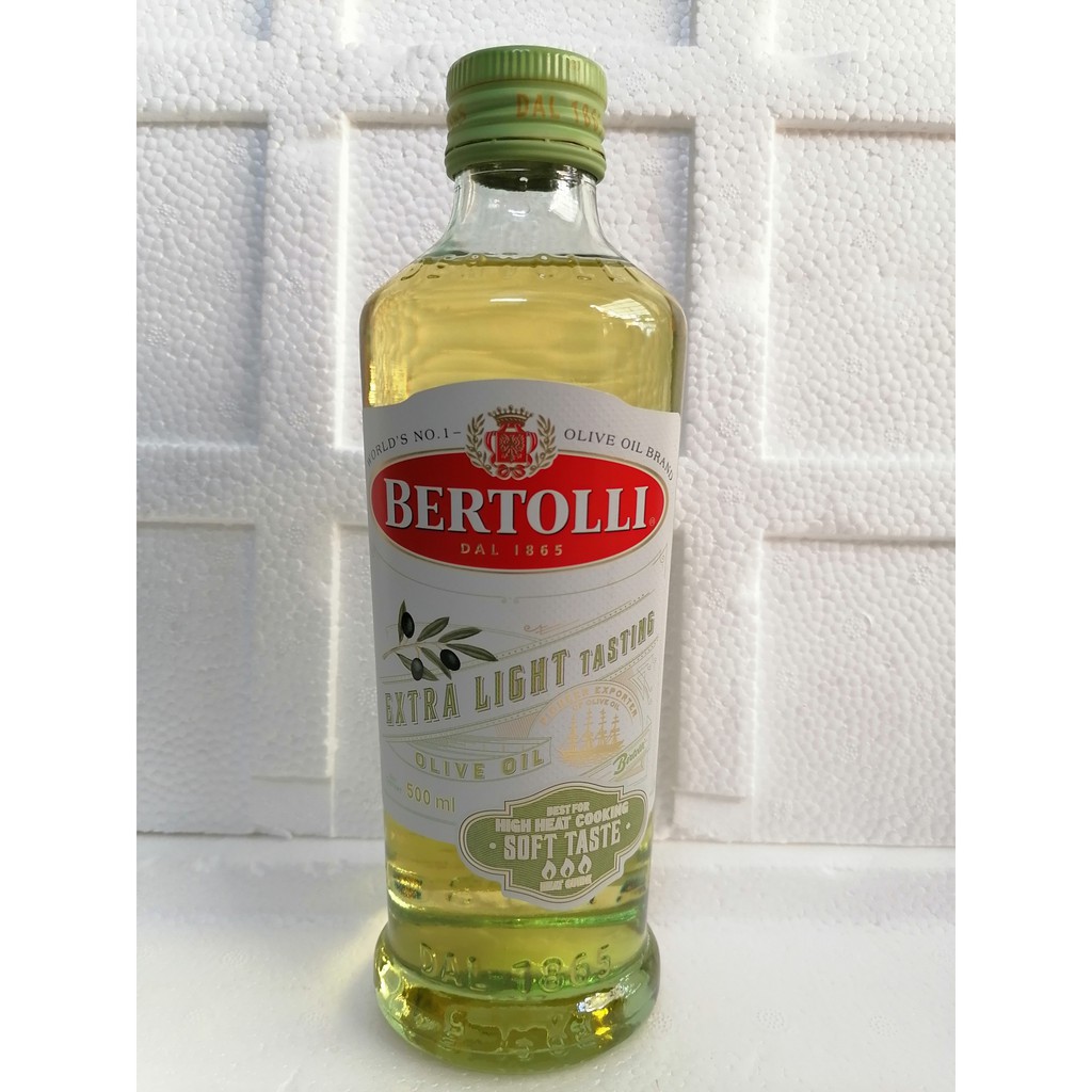 500ml - LIGHT DẦU Ô LIU Italia BERTOLLI Extra Light Tasting Olive Oil