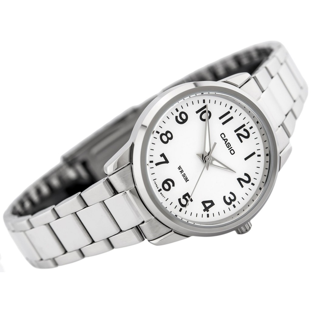 Đồng hồ nữ dây kim loại Casio chính hãng Anh Khuê LTP-1303D-7BVDF (30mm)