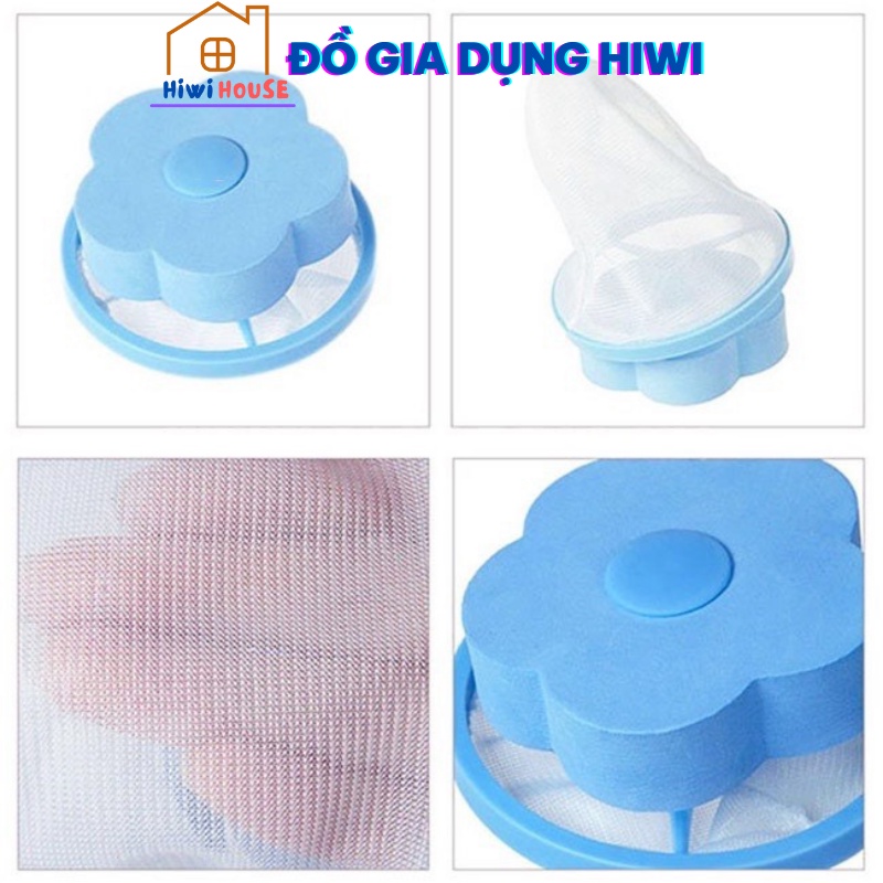 Phao lọc cặn bẩn máy giặt, túi lọc gom rác lồng máy giặt