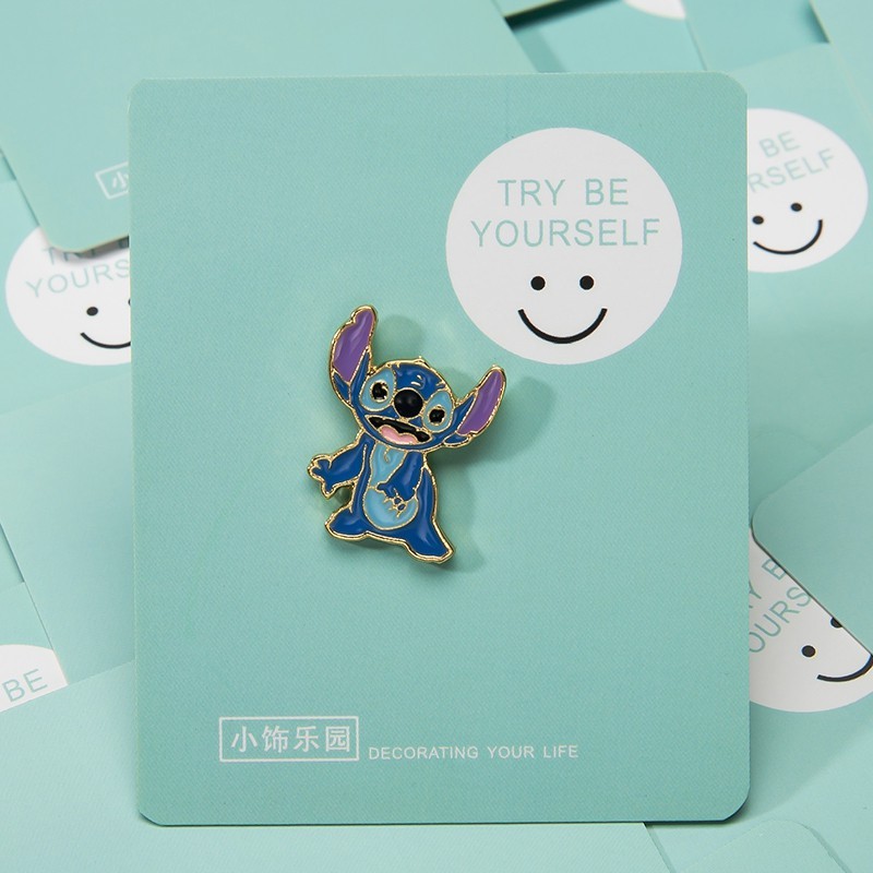 Pin cài áo Lilo and Stitch đáng yêu - GC405