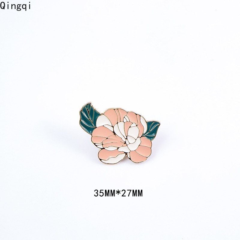 Ghim cài áo Miss Zoe hình hoa nhiều màu sắc dễ thương