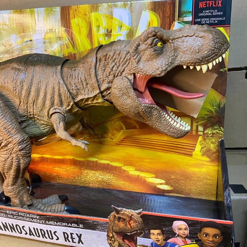 Mattel Jurassic world ,MÔ HÌNH KHỦNG LONG TYRANNOSAURUS REX