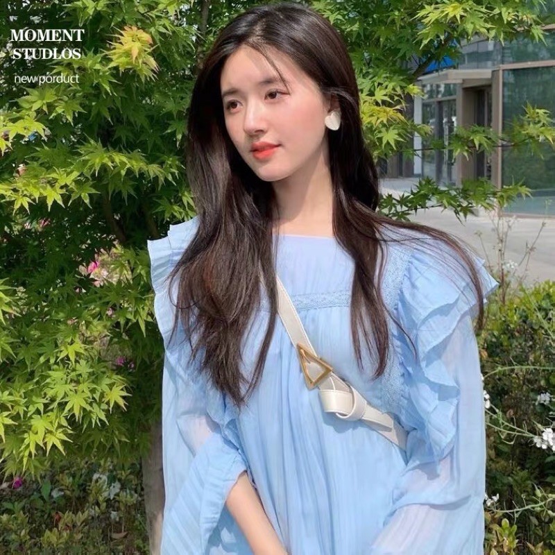 Áo babydoll bèo vai ullzang