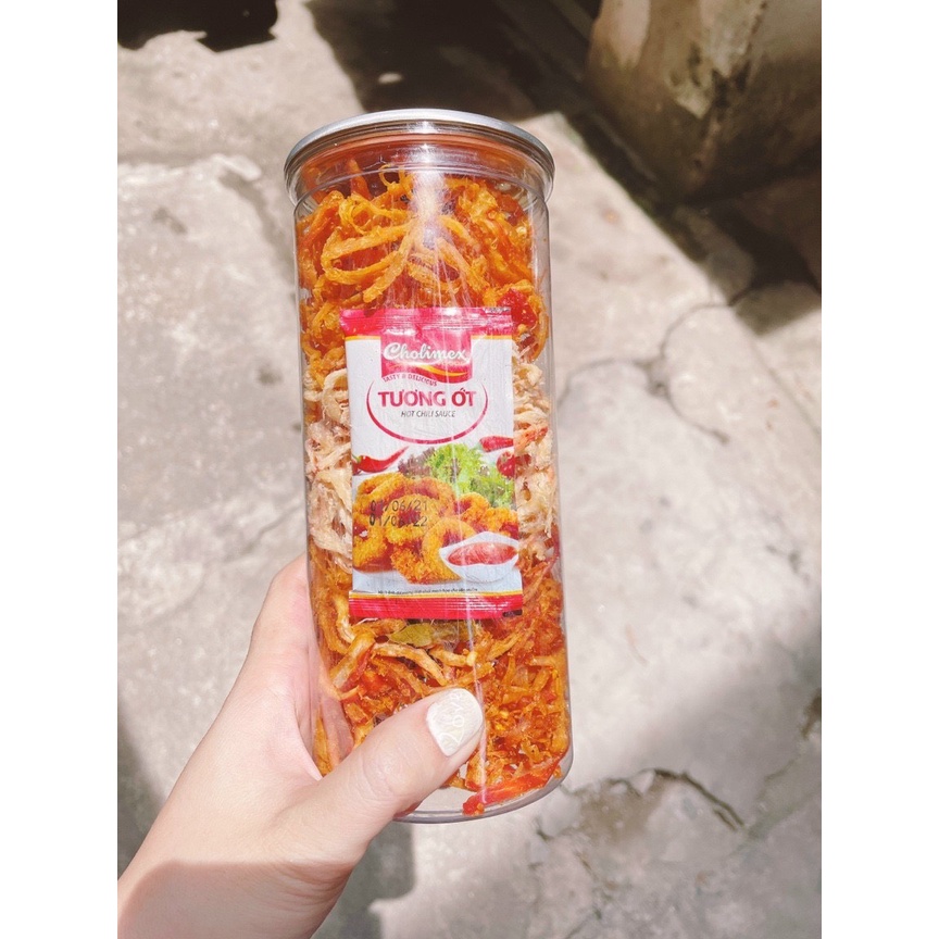 Mực Khô Xé Sợ 300g Mix 3 Vị Bơ Tỏi+Hấp Dừa+Tomyum | BigBuy360 - bigbuy360.vn