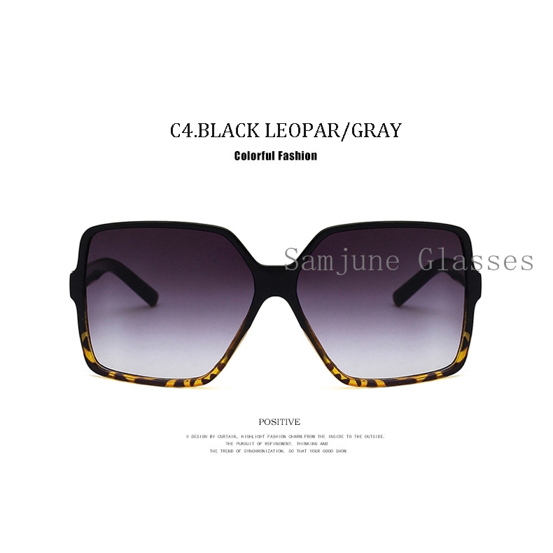 Kính Mát Gọng Vuông Kiểu Cổ Điển Thời Trang Samjune