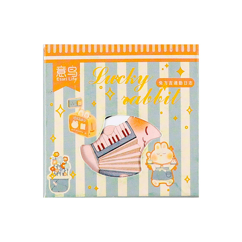 Set 45 hình dán trang trí nhiều mẫu họa tiết đáng yêu
