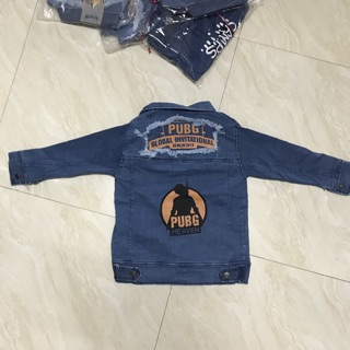 Áo Khoác Bò PUBG Bé Trai DP135