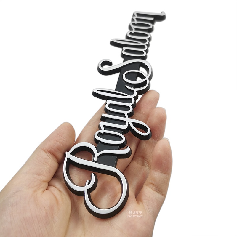 1 Miếng Dán Logo SALOON Hoàng Gia ABS Thay Thế Cho Nắp Cốp Xe Hơi TOYOTA ROYAL SALOON