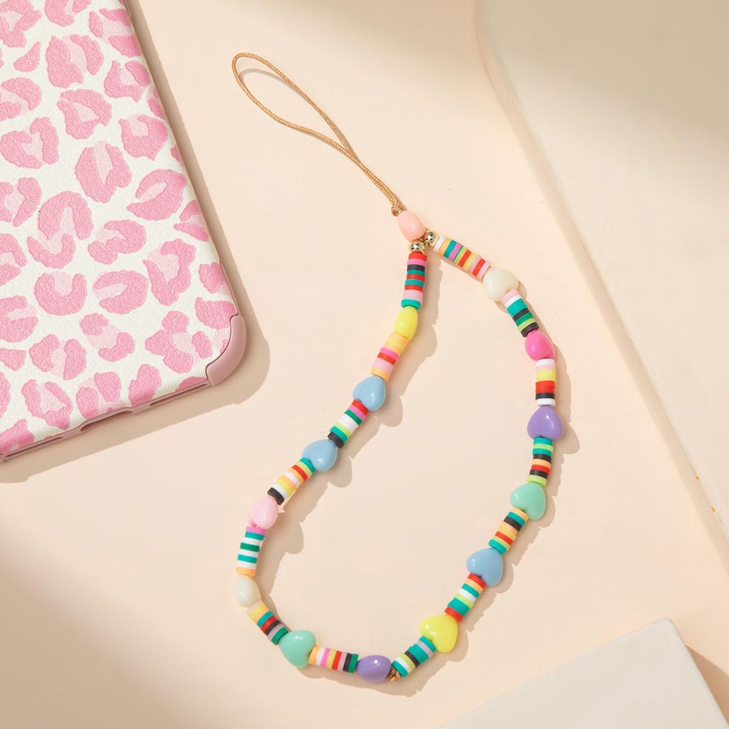 Dây Đeo Điện Thoại Chống Thất Lạc Họa Tiết Hoa Handmade WMES15H