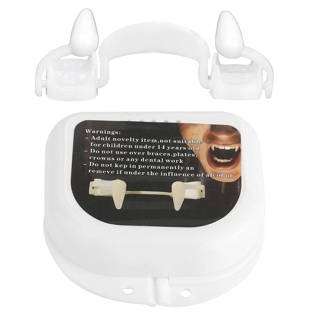 2 Răng Ma Cà Rồng Bằng Silicone Có Thể Tái Sử Dụng