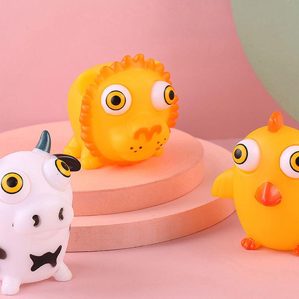 Đồ Chơi Nắn Bóp Đàn Hồi Giảm Stress Hình Đôi Mắt Hoạt Hình