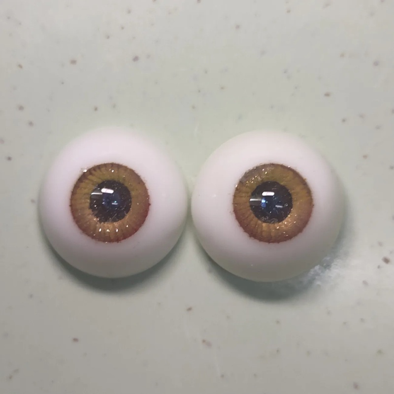 1 Cặp Mắt Nhựa 10 / 12 / 14 / 16 / 18mm Cho Búp Bê 1 / 6