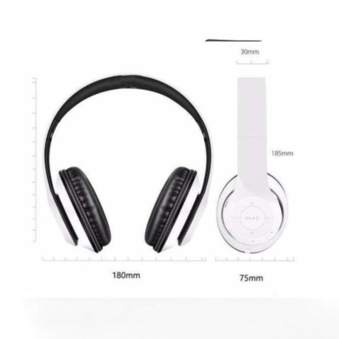 TAI NGHE BLUETOOTH CHỤP TAI P47 Có Thể Gập Lại Có Micro  tốc độ kết nối nhanh CHÍNH HÃNG LỖI 1 ĐỔI 1 BH 12T