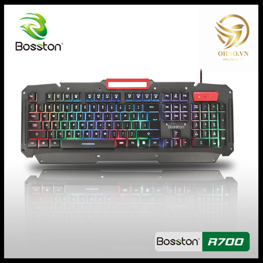 Bàn Phím Có Dây Gaming Bosston R700 Bàn Phím Máy Tính Chơi Game Đèn Led Giả Cơ - OHNO Việt Nam | BigBuy360 - bigbuy360.vn