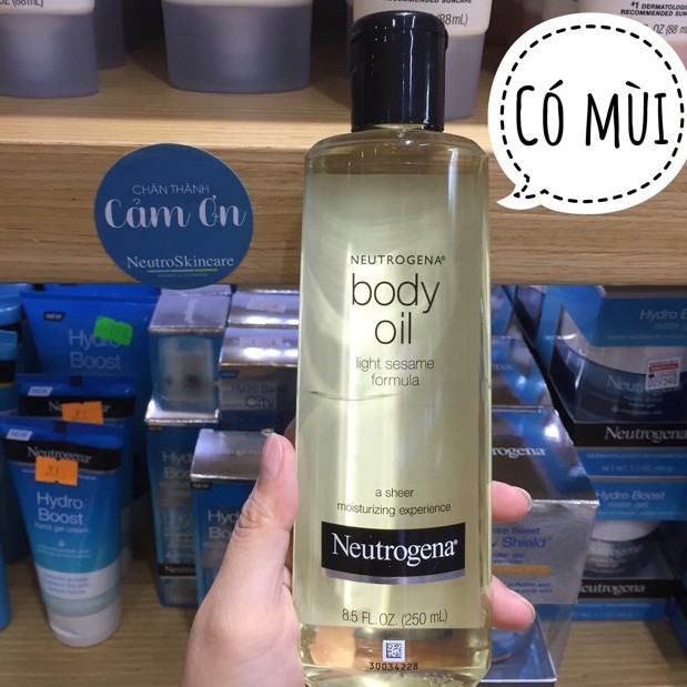 Tinh dầu Neutrogena Body Oil Light Sesame Formula | BigBuy360 - bigbuy360.vn