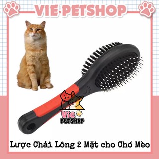 Lược Chải Lông 2 Mặt cho Chó Mèo | Vie PETSHOP