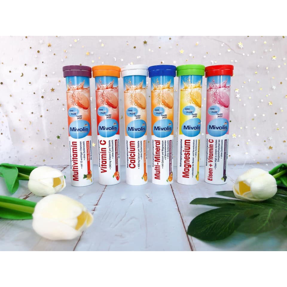 VIÊN SỦI MIVOLIS BỔ SUNG VITAMIN & KHOÁNG CHẤT TĂNG ĐỀ KHÁNG CHO CƠ THỂ [Hàng Đức đi air]