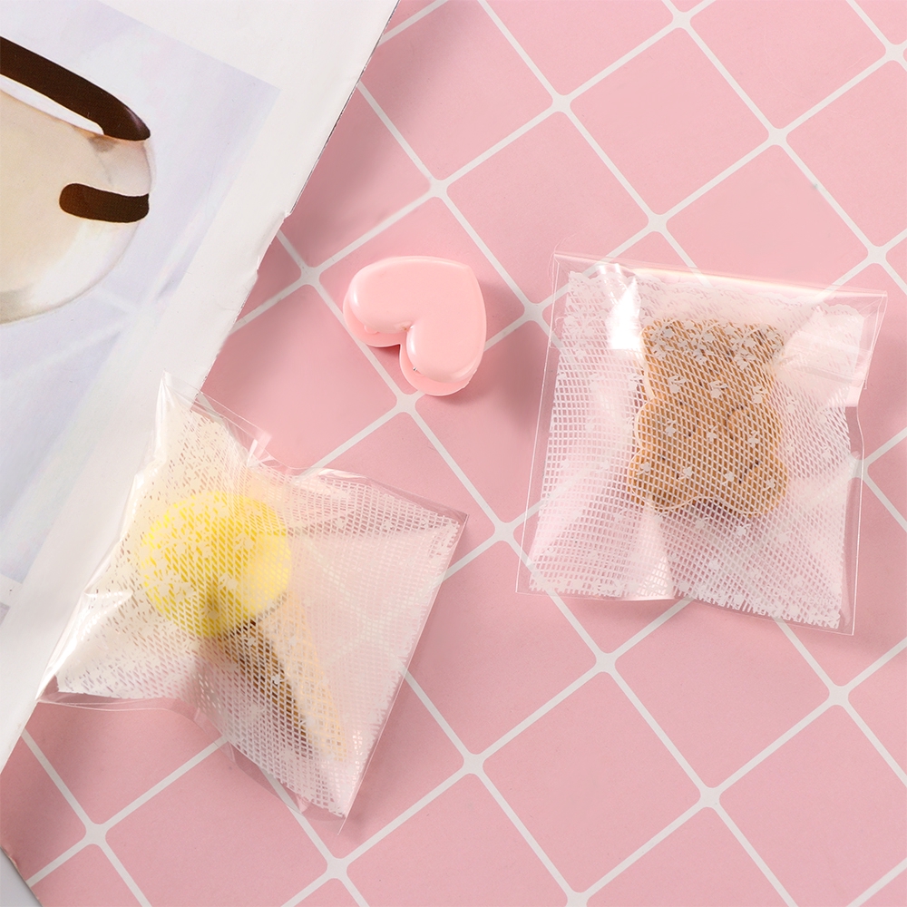 Bộ 100 túi nhựa OPP dùng đựng bánh quy độc đáo
