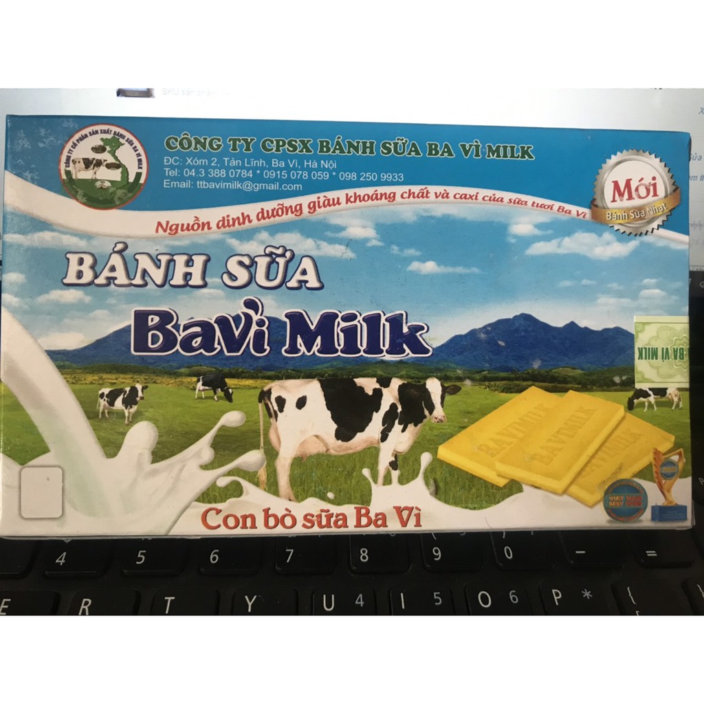 Thanh Hóa - Bánh Sữa Ba Vì Milk 100g