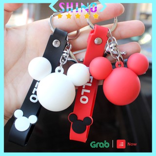 Móc Chìa Khoá Túi Xách Treo Balo Mickey Cho Cặp Đôi