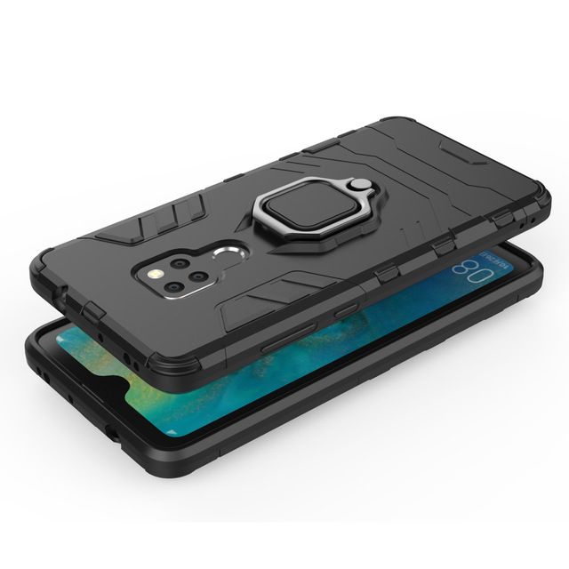 Ốp lưng Huawei Mate 20 / Mate 9 chống sốc Iron Man Iring giá đỡ xem phim cao cấp