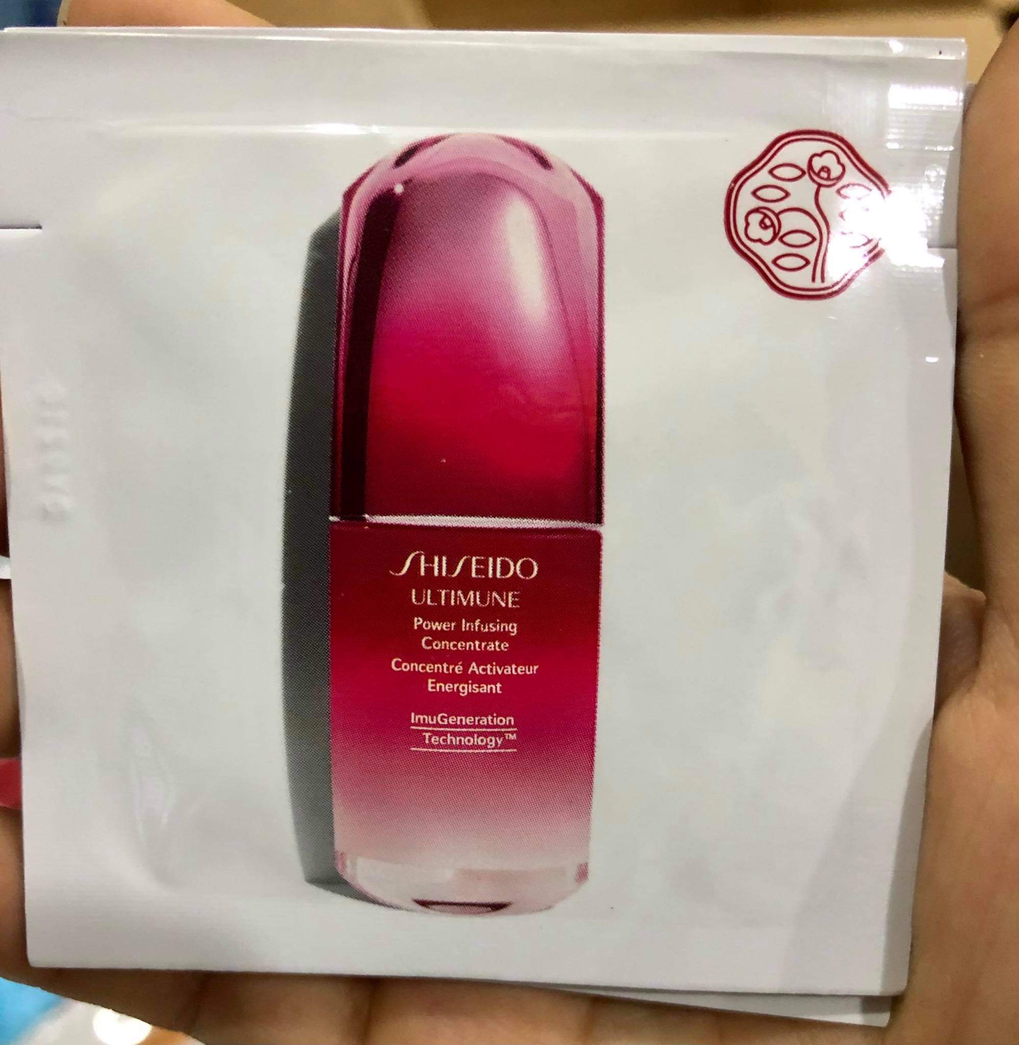 Bản Mỹ sample Tinh chất SHISEIDO ULTIMUNE Power Infusing Concentrate tái tạo da 1.5ml