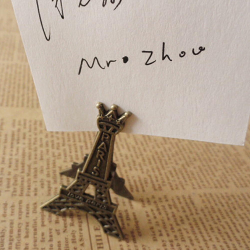 Kẹp Trưng Bày Ảnh Hình Tháp Eiffel Độc Đáo