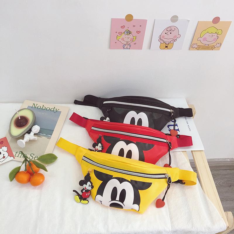 Túi Đeo Chéo In Hình Chuột Mickey Đáng Yêu Cho Bé