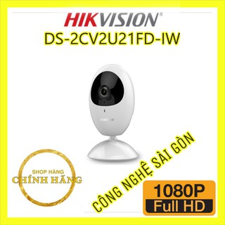 Camera IP Cube hồng ngoại không dây 2.0 Megapixel HIKVISION DS-2CV2U21FD-IW
