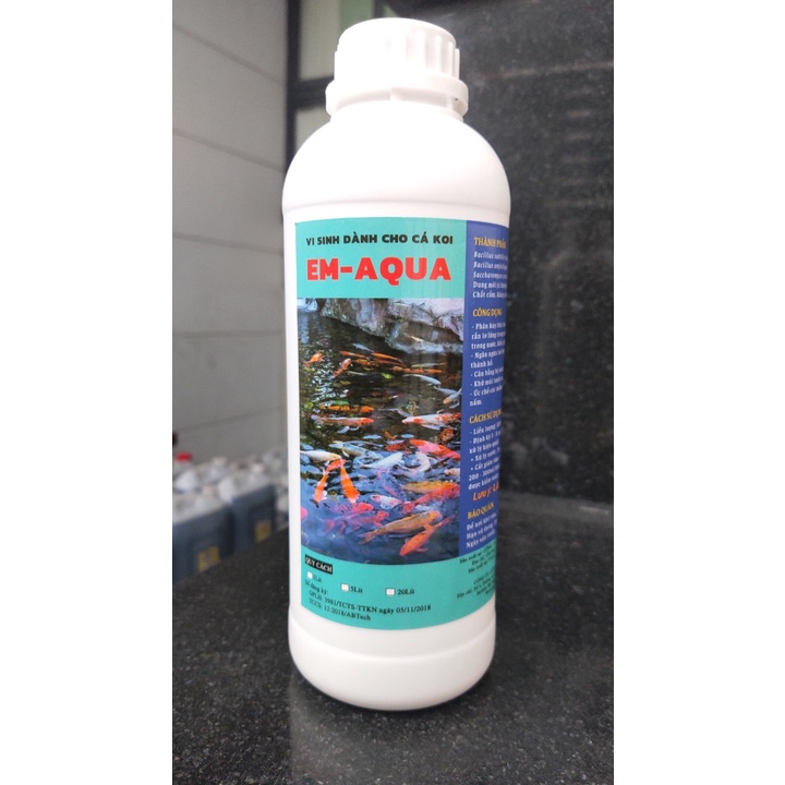 Chế Phẩm Sinh Học Xử Lý Nước Hồ Cá Koi – Em Aqua Cá Koi
