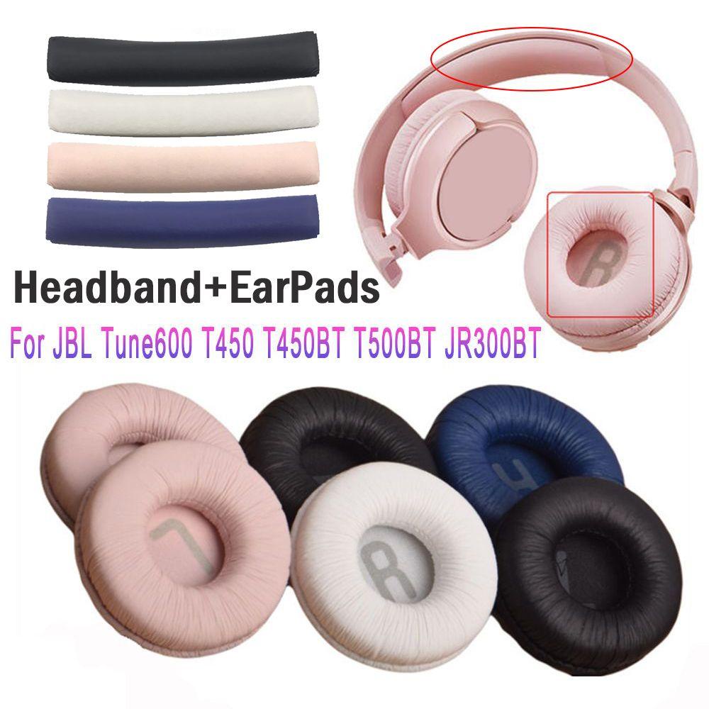 1 Cặp Miếng Đệm Tai Nghe Mềm Cho JBL Tune600 T450 T450BT T500BT JR300BT