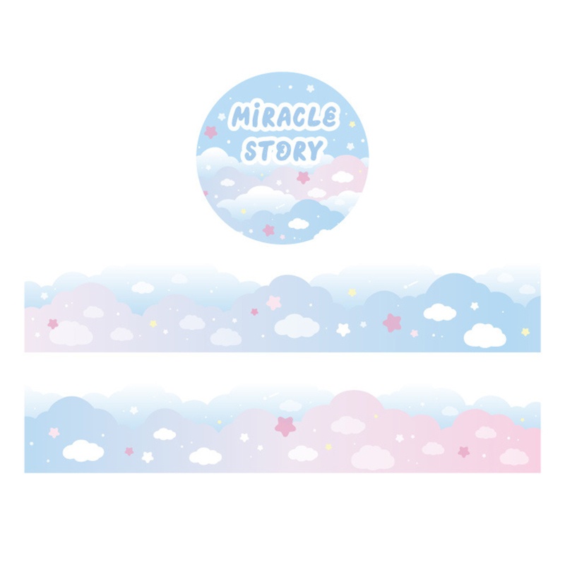 Cuộn Băng Keo Siêu Nghệ Thuật Trang Trí Album Sổ Tay