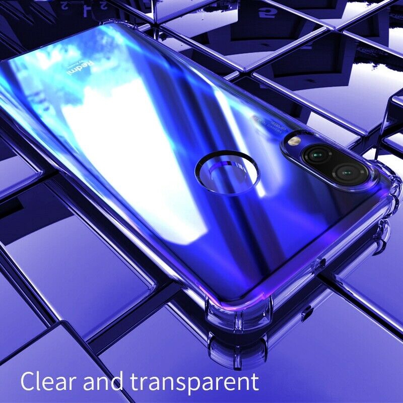 Ốp điện thoại TPU cao cấp trong suốt chống sốc cho Xiaomi Redmi Note 7,8,9