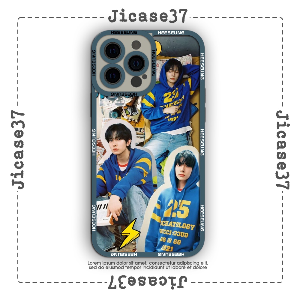 Ốp lưng iphone cạnh vuông Jicase Heeseung ENHYPEN kpop 6plus/6s/6splus/7/7plus/8/8plus/x/xs/11/12/pro/max/plus/promax