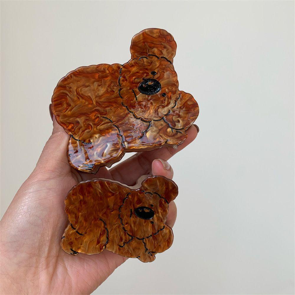 SOMEDAYZL Giá Đỡ Kẹp Tóc Rửa Mặt / Tắm Đuôi Ngựa Hình Cá Mập Koala Cá Tính Cho Nữ